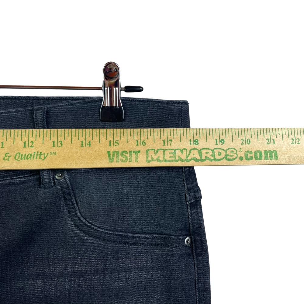 Spanx Straight Jeans Womens 1X Tall Stretchy Cotton Blue - Picture 7 of 9